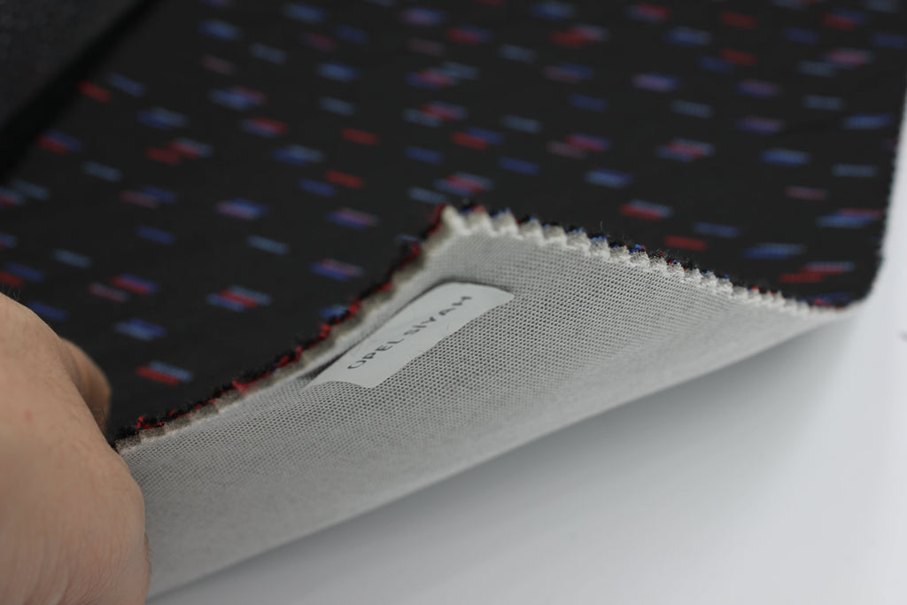 Tecido para estofos de automóveis BMW e Opel - Insignia, Astra, Corsa, Mokka, Zafira - Espuma de 3mm - 150cm (59") - Perfeito para bancos, interiores e automóveis.