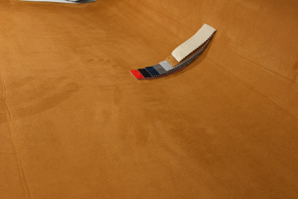 Sand Beige Suede Headliner Fabric with Foam & Felt Backing 150 CM - 59" Wide - Elevate Your Car's Interior | Perfect for Upholstery, Sunroof