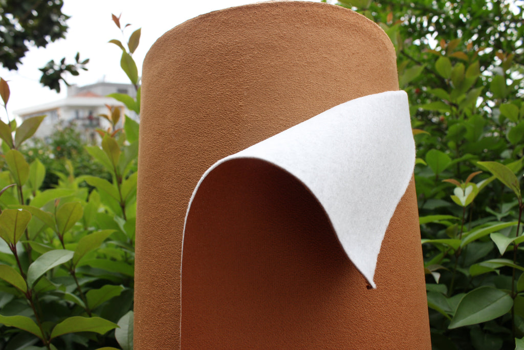 Sand Beige Suede Headliner Fabric with Foam & Felt Backing 150 CM - 59" Wide - Elevate Your Car's Interior | Perfect for Upholstery, Sunroof