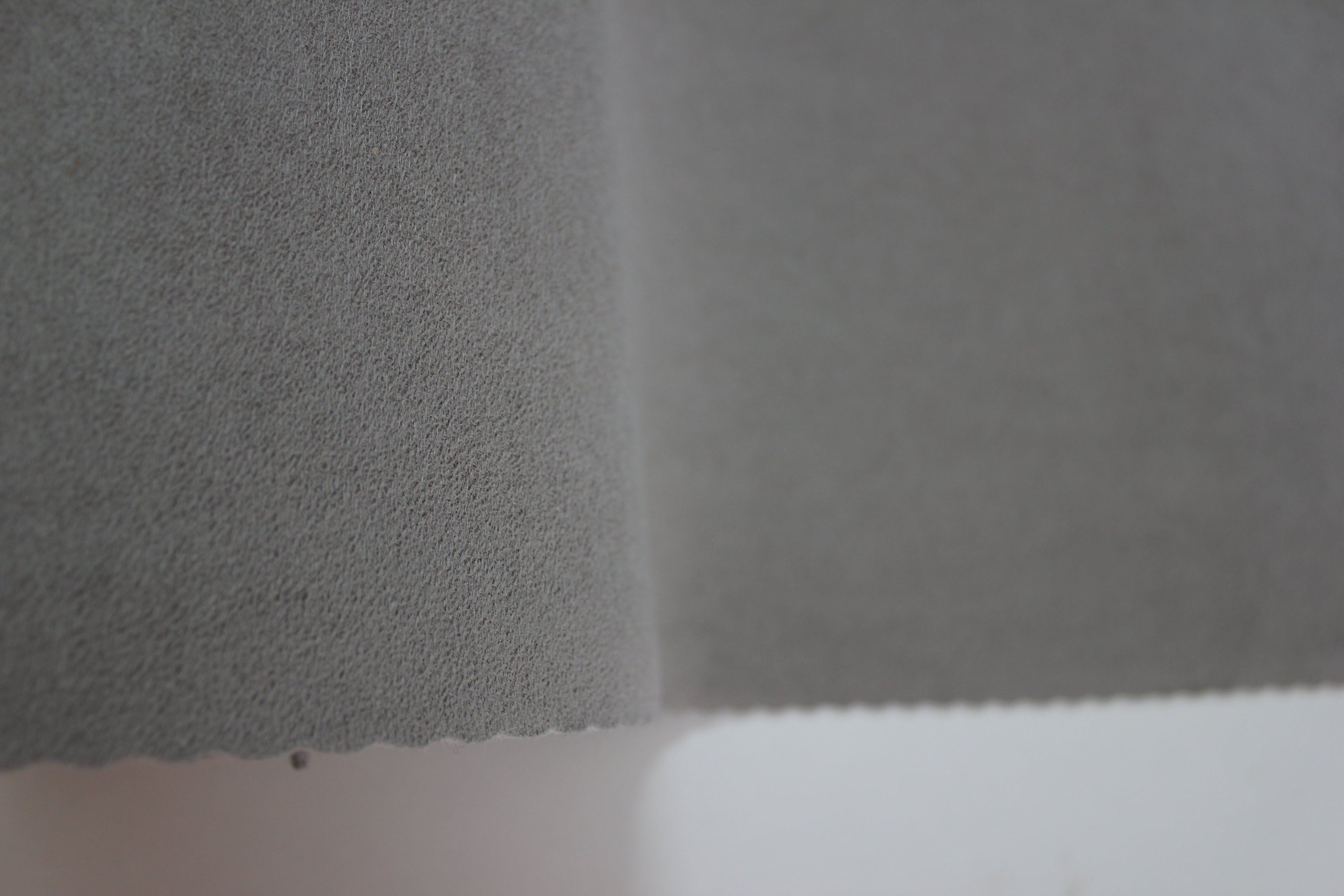 Gray Suede Headliner Fabric with Foam & Felt Backing 150 CM - 59" Wide - Elevate Your Car's Interior | Perfect for Upholstery, Sunroof