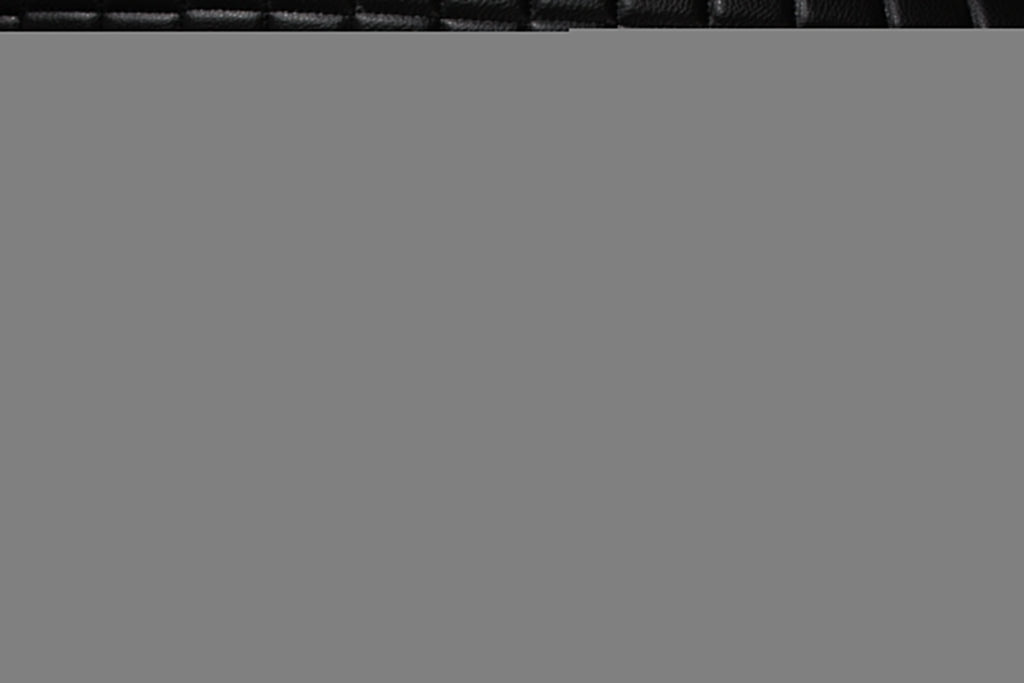 Tela de vinilo negro acolchado para tapicería de coche | 5 x 5 cm, puntada de diamante simple con espuma de 5 mm | 140 cm de ancho | Automotriz