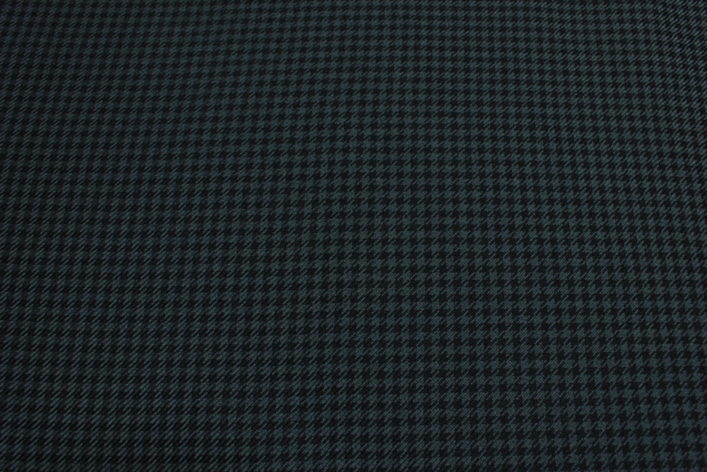 Pepita Houndstooth Car Seat Upholstery Fabric Porsche - Black Gray - BMW Seat, Interior, Automobile, Door Headliner