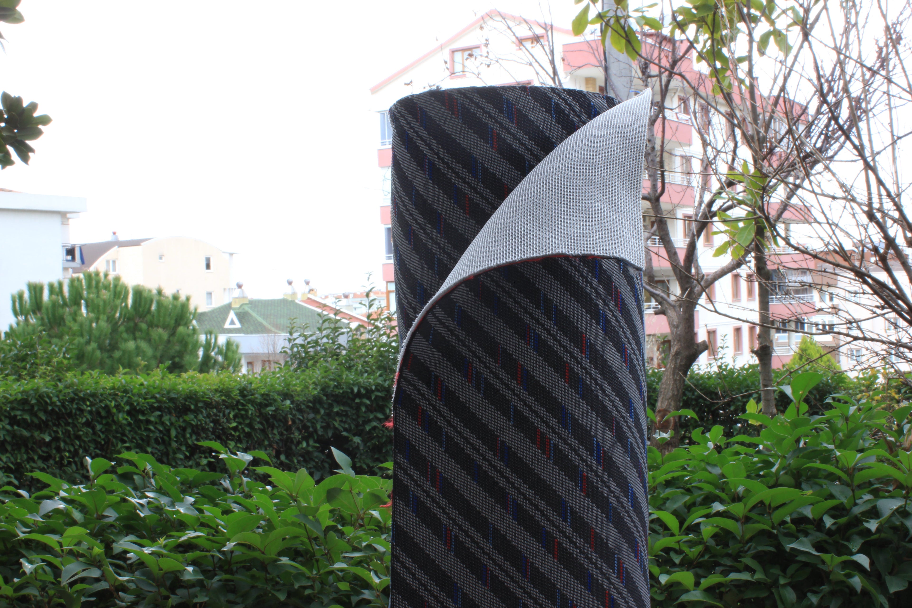 Tecido para estofos de automóveis BMW e Opel, cinzento - Insignia, Astra, Corsa, Mokka - Espuma de 3 mm - 150 cm (59") - Ideal para bancos, interiores e automóveis.