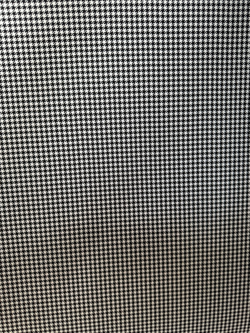 Tecido Pepita Houndstooth para Estofos de Bancos Automóveis Porsche - Preto e Branco - BMW - Revestimento de Bancos, Interior, Automóveis, Forro de Portas e Teto - 4mm com Base de Espuma - Restauro - 150cm (55")