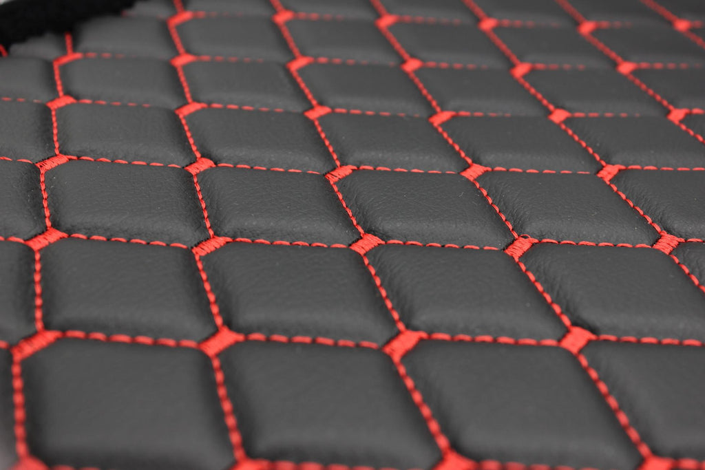 red-quilted-black-faux-leather-car-upholstery-fabric-diamond