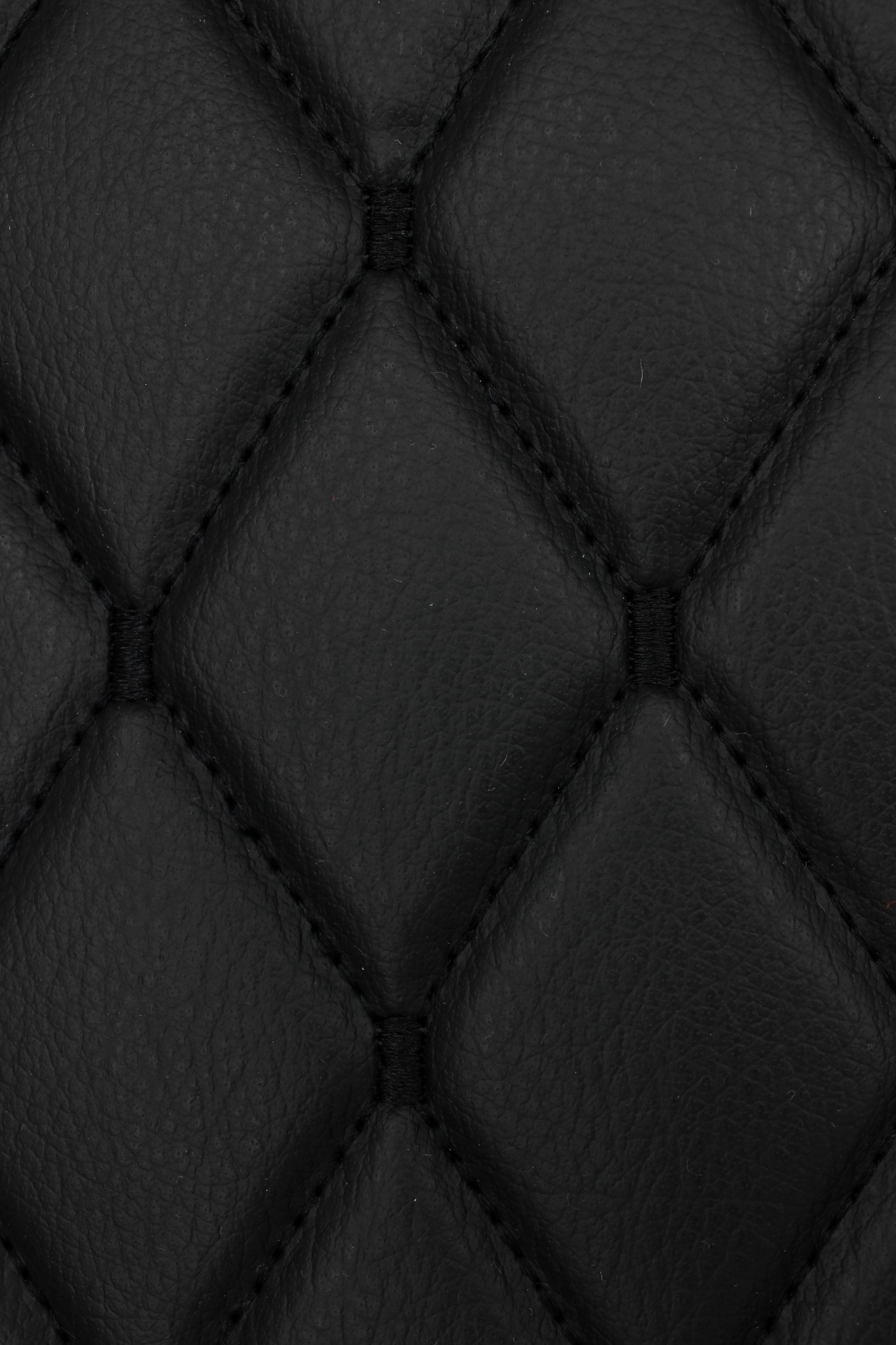 black-quilted-vinyl-faux-leather-car-upholstery-fabric-diamond