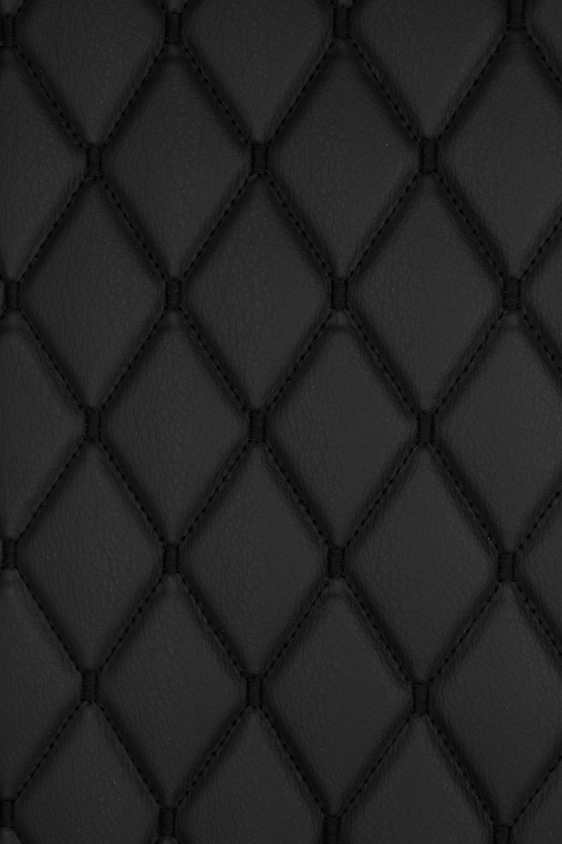 black-quilted-vinyl-faux-leather-car-upholstery-fabric-diamond