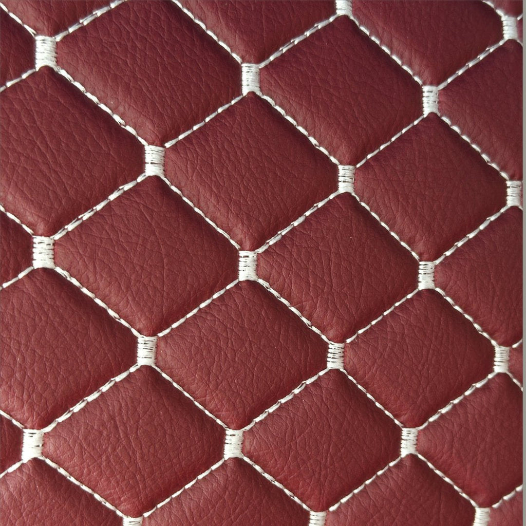 dark-red-quilted-faux-leather-car-upholstery-fabric-diamond