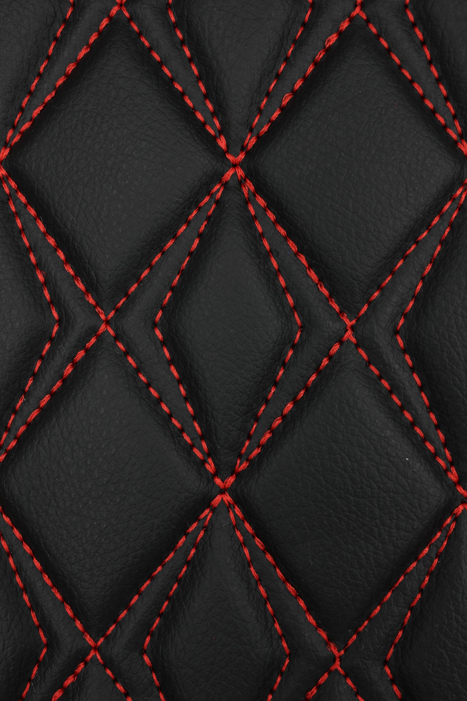 red-quilted-black-faux-leather-upholstery-fabric-diamond