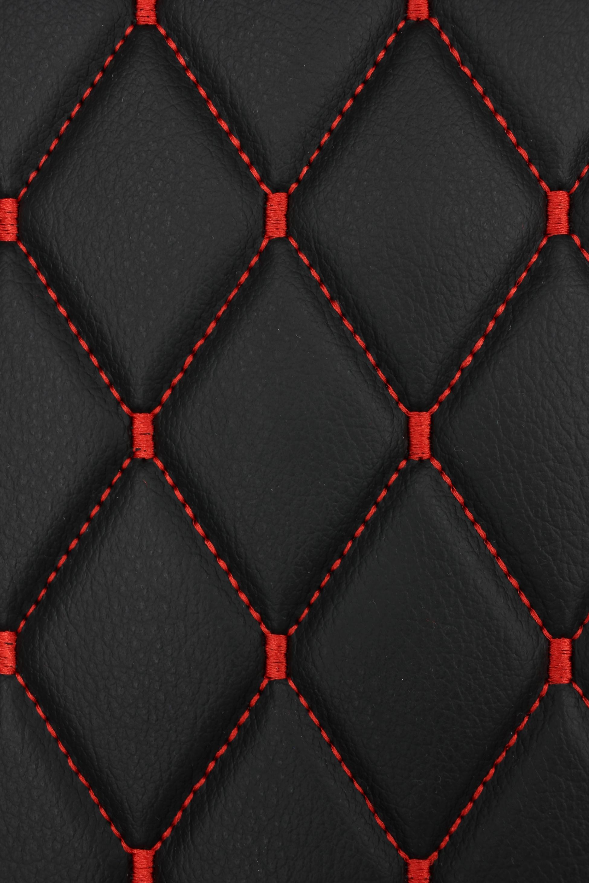 diamond-red-quilted-black-faux-leather-car-upholstery-fabric
